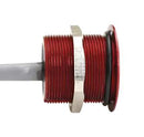 MULTICOMP PRO MP015453 Vandal Resistant Switch, 12VDC LED, MP Piezo Switch, SPST-NO, Flat, Red