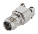 HUBER+SUHNER 92"PC185-S50-0-200/199"NE RF / Coaxial Connector, 1.85mm Coaxial, Straight Jack, Compression, 50 ohm, Beryllium Copper