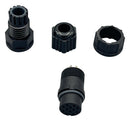 NORCOMP 868-012-203KIT. CIRCULAR CABLE KIT, RCPT, 12POS, SOLDER