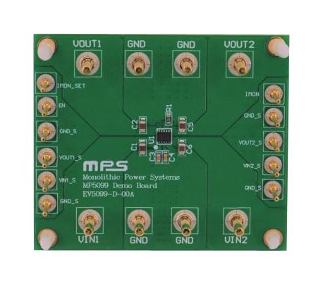 MONOLITHIC POWER SYSTEMS (MPS) EV5099-D-00A Evaluation Board, MP5099GDT, Current Limit Switch, Power Management - Load Switch