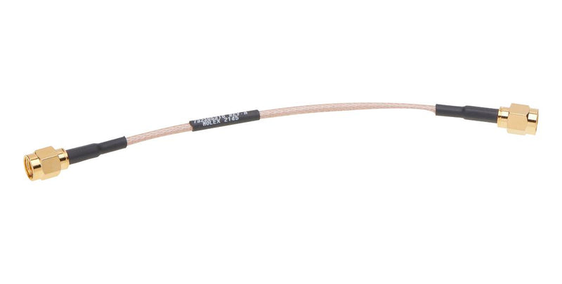 MOLEX 73230-5313. CBL ASSY, SMA PLUG-PLUG, 18"