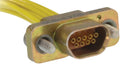 ITT CANNON MDM-9SH003B Micro D Cable Assembly, Micro-D Receptacle to Free End, 9 Ways, 18 ", 457.2 mm, Multi-coloured
