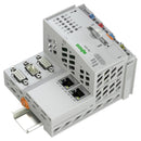 WAGO 750-8216 Controller, PFC200, 2 X Ethernet, Profibus/CANopen/ModbusTCP/RTU/RS232/RS485/EtherCAT/MQTT, 24 VDC