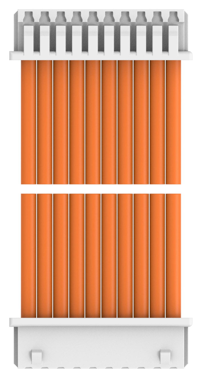 TE CONNECTIVITY 2405416-5 Cable Assembly, CN1 Connector to CN2 Connector, 10 Ways, 1.25 mm, 1 Row, 300 mm, 11.8 "