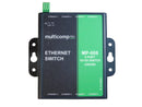 MULTICOMP PRO MP-008 Switch, 8 Ports, Industrial, Unmanaged Fast Ethernet, DIN Rail / Wall, RJ45 x 8, 10Mbps, 100Mbps