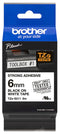 BROTHER TZES211 TAPE, LABEL PRINTER, BLK/WHT, 8MX6MM GTIN UPC EAN: 4977766693028