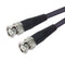L-COM CC58C-200 RF / Coaxial Cable Assembly, BNC Plug to BNC Plug, RG58C/U, 50 ohm, 200 ft, 60.96 m, Black