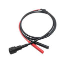 MUELLER ELECTRIC AI-21.010-1.2M BNC Breakout, BNC Plug, 4mm Stackable Banana Plugs, Shrouded x 2, 3.94 ft, 1.2 m, Black, Red, 3 A
