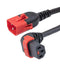 L-COM C14LC13LPU-15-6F POWER CORD, IEC C14-R/A IEC C13, 6 , 15A