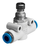 FESTO GRO-QS-6 NEEDLE VALVE, QS-6, 10BAR