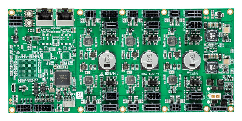 TRINAMIC / ANALOG DEVICES TMCM-6212-TMCL Stepper Motor Driver, 2-Phase, 6-Axis, 1.1A, 24V DC Output, TMCL Firmware