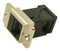 MULTICOMP PRO MP-CP30751M In-Line Adapter, Nickel, Adaptor, In-Line, RJ45, RJ45, MP DUAL SLIM RA FEEDTHROUGH