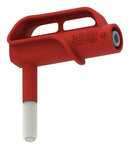 CAL TEST ELECTRONICS CT4521-2 11MM MAGNETIC CONN-SHEATHED 4MM JACK/RED