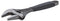 BAHCO 9033 Adjustable Wrench, Rubber Handle, 46mm Max Jaw Opening, 270mm OAL, Alloy Steel, ERGO Series