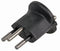 Powerconnections SCH3-BK. SCH3-BK. Mains Converter Plug Euro Switzerland 10 A Black PP (Polypropylene) Body