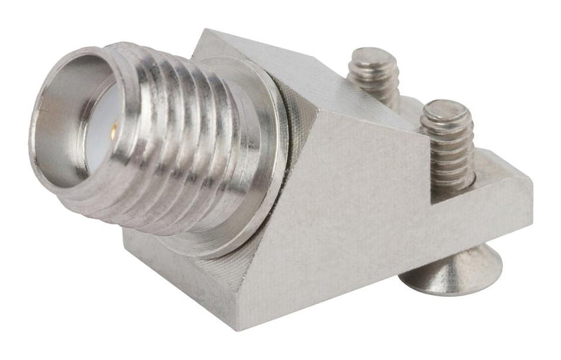 AMPHENOL SV MICROWAVE 2922-61044 RF CONN, 30DEG SMA JACK, 50 OHM, PCB