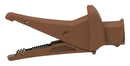 CAL TEST ELECTRONICS CT4501-1 ALLIGATOR CLIP, BROWN, 20A, 1.2"