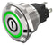 EAO 82-6151.1133.B001 Vandal Resistant Switch, 82 Series, 22.3 mm, SPDT, Momentary, Round