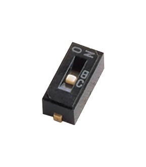 NIDEC COMPONENTS CHS-01TA1 DIP / SIP Switch, 1 Circuits, Slide, Surface Mount, SPST-NO, 6 V, 100 mA