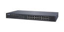 L-COM GSW-2401 Switch, 24 Ports, Commercial, Unmanaged Gigabit Ethernet, Rack, RJ45 x 24, 10Mbps, 100Mbps, 1Gbps