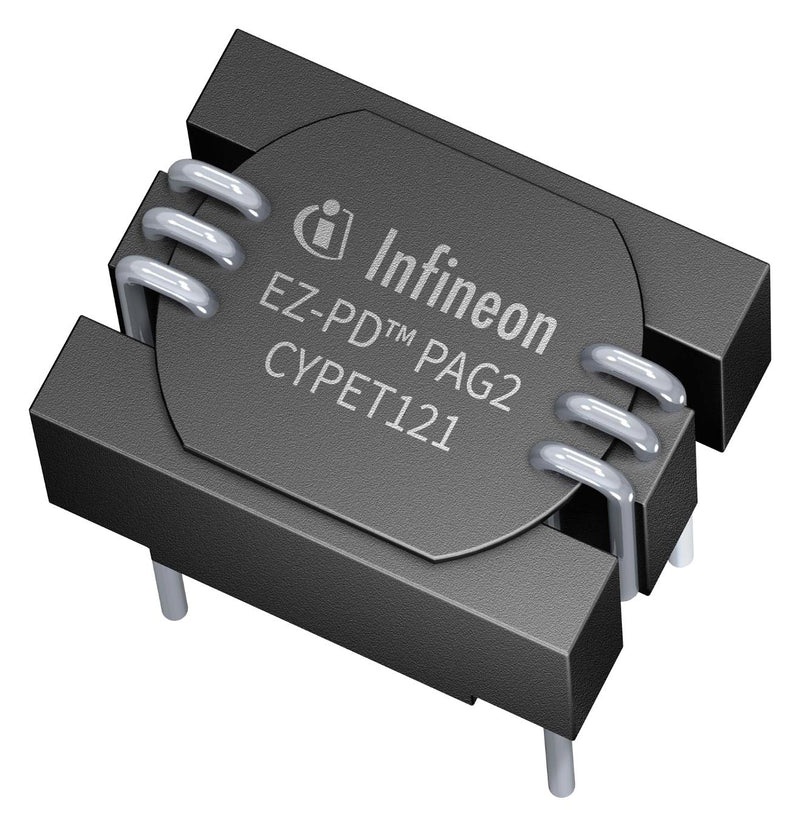 INFINEON CYPET121XQMA1 Pulse Transformer, 1:2, 15.66 &micro;H, 3 kV, EZ-PD Series