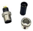 NORCOMP 858-T04-103RLU4 SENSOR CONN, M12, 4POS, PLUG, CABLE
