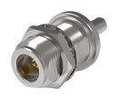 TIMES MICROWAVE EZ-195-NF-BH-X RF / Coaxial Connector, N Coaxial, Straight Jack, Crimp, Push On, 50 ohm, LMR-195