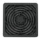 HIGHLAND HIG-PF120 Fan Filter Assembly, 120 mm, 120mm Axial Fans, 104.9 mm, PU (Polyurethane) Foam, Plastic