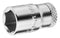 GEDORE 6165830 Socket, Hex, 1/4" Drive, 6 mm AF, Chrome Vanadium Steel