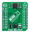 MIKROELEKTRONIKA MIKROE-6036 Add-On Board, Flash 12 Click, AT25EU0041A, Serial Flash Memory, QSPI, SPI, 3.3V