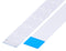 GCT 10-18-D-0203-C-4-08-4-T FFC / FPC Cable, 18 Core, 1 mm, Opposite Sided Contacts, 8 ", 203 mm, White