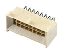 MOLEX 219637-2112 Pin Header, Power, Wire-to-Board, 2.5 mm, 2 Rows, 12 Contacts, Through Hole Right Angle