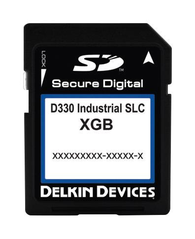 DELKIN DEVICES SE32TRDMH-U1000-D Flash Memory Card, SLC, SD Card, 32 GB, -40 &deg;C, 85 &deg;C, D400 Series