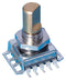 ELMA E33-ST652-M03T Rotary Encoder, Mechanical, Incremental, 16 PPR, 16 Detents, Vertical, With Push Switch