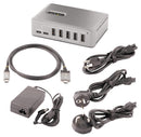 STARTECH 10G8A2CS-USB-C-HUB Hub, 10 Port, USB Type-C 3.1, 10 Gbps, Self Powered, with AC Adapter GTIN UPC EAN: 065030899017