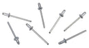 MULTICOMP PRO MP013997 Rivet, Carbon Steel, 1.6 to 3.2mm Grip Range, 6.66mm Dia x 25.4mm Depth, 34.8mm OAL