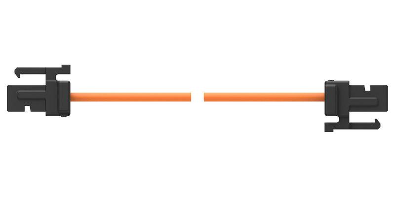 TE CONNECTIVITY 2405415-6 Cable Assembly, CN1 Connector to CN2 Connector, 12 Ways, 1 mm, 1 Row, 300 mm, 11.8 "