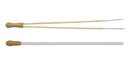 VISHAY NTCLE203E3103HB0 NTC Thermistor, 10 kohm, 3977 K, Through Hole, Radial Leaded, -40&deg;C to 125&deg;C, NTCLE203E3 Series