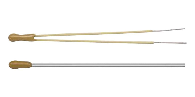VISHAY NTCLE203E3103HB0 NTC Thermistor, 10 kohm, 3977 K, Through Hole, Radial Leaded, -40&deg;C to 125&deg;C, NTCLE203E3 Series