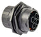 AMPHENOL SINE/TUCHEL RTS718N4SHEC03 CIRCULAR CONNECTOR, RCPT, 4POS, CRIMP