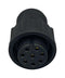 NORCOMP 868-008-203R001 Circular Connector, Circular Connector, Cavalier Series, Cable Mount Receptacle, 8 Contacts