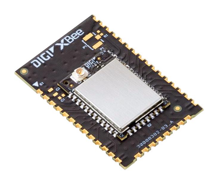 DIGI INTERNATIONAL XB-8XR-DMUS-101 RF Wireless Module, XBee XR, 868 MHz, 80Kbps, EFR32FG, 2.1 to 3.6V, DigiMesh, U.FL, Surface Mount
