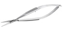 IDEAL-TEK 346MS.B.IT Scissors, Fine/Straight Blade, Miniature, 15 mm, 120 mm, 0.59 ", 4.72 "