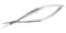 IDEAL-TEK 346MS.B.IT Scissors, Fine/Straight Blade, Miniature, 15 mm, 120 mm, 0.59 ", 4.72 "