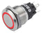 EAO 82-5151.2114 Vandal Resistant Switch, 82, 19 mm, SPDT, Maintained, Flush, Natural