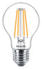 PHILIPS LIGHTING 9.29002E+11 LED Light Bulb, Clear GLS, E27 / ES, Warm White, 2700 K, Non-Dimmable GTIN UPC EAN: 8719514347120