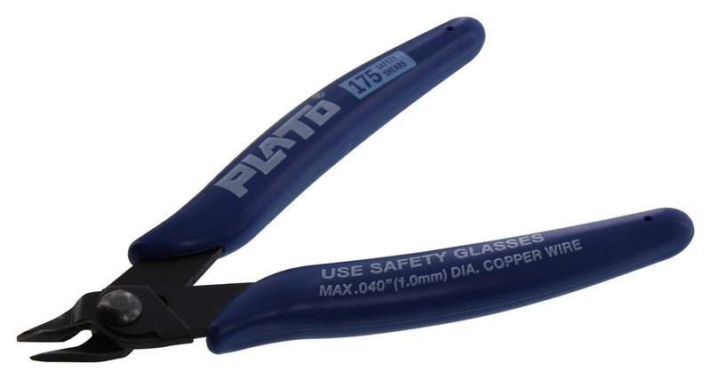 PLATO 175 Cutter, ESD Safe8, Shear, 130.2 mm, Diagonal, 1 mm, 170 Series