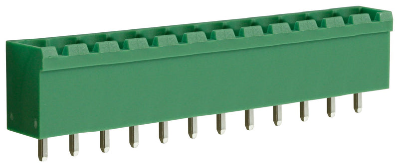 Camdenboss CTBP9300/12 CTBP9300/12 Terminal Block Closed Ended Header 5 mm 12 Ways Through Hole Vertical