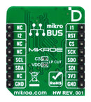 MIKROELEKTRONIKA MIKROE-6040 Add-On Board, 6DOF IMU 16 Click, MikroE mikroBUS Compatible Development Boards