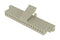SAMTEC ISS1-19-L Connector Housing, w/Latch, White Nylon, 1Row, MicroMate ISS1 Series, Receptacle, 19 Ways, 2.54 mm
